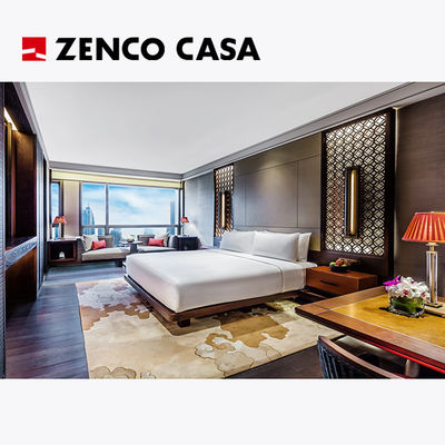 качество  Chinese Style Hotel Bedroom Furniture Set Customizable Size And Color фабрика