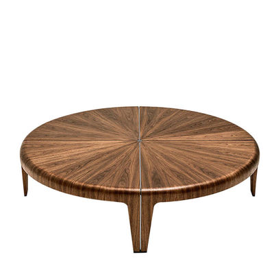ODM OEM журнальных столов стиля древесины круга 1100*600*450mm современный