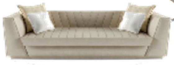 Удобная современная мебель Sunproof лобби гостиницы Settee стиля сельского дома