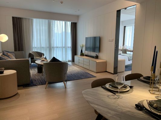 Мебель ASCOTT твердая деревянная установила наборы живущей комнаты для ODM квартир